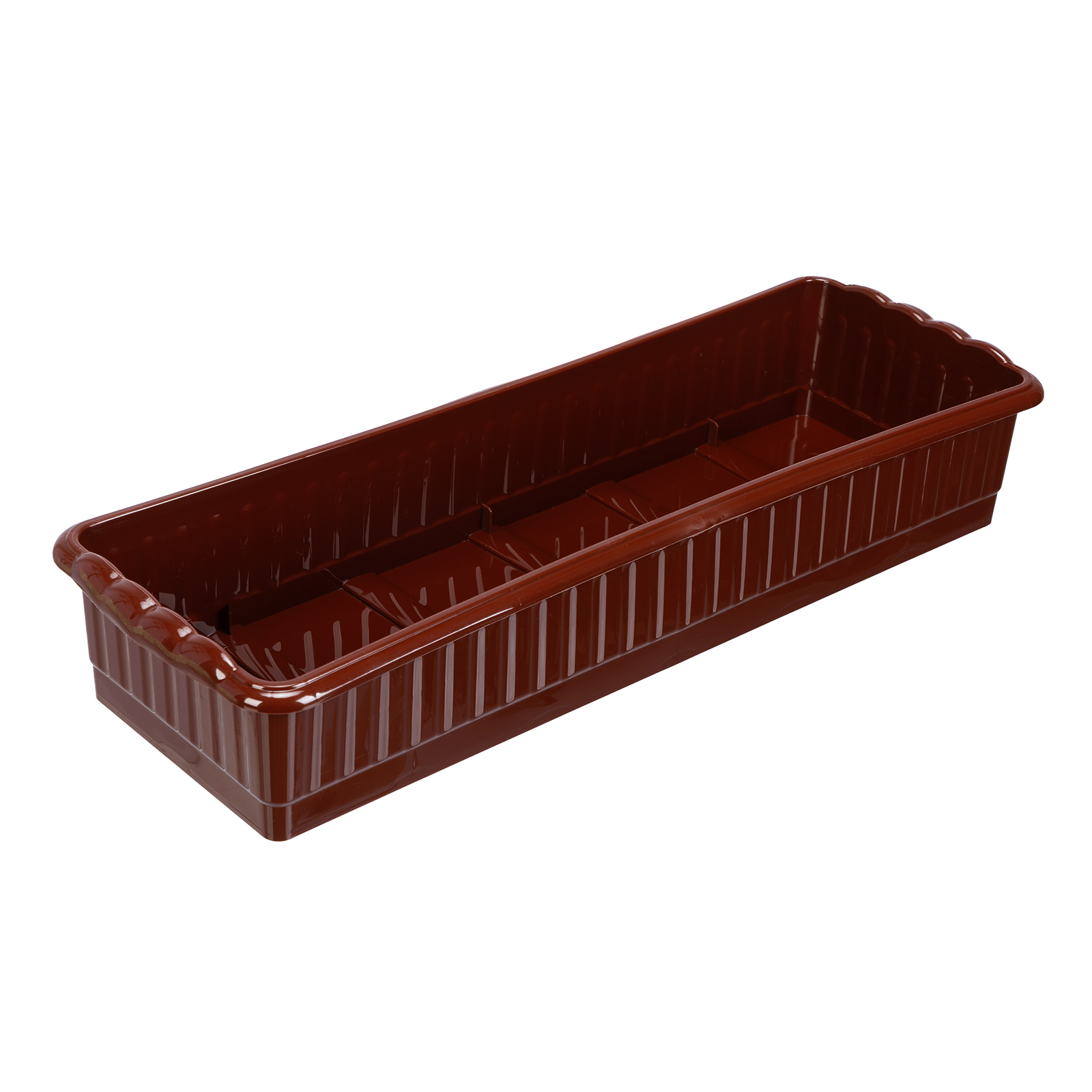 Поддон для рассады 470х166х82 мм, пластиковый, 3 шт, под 12 горшочков 250 мл. Palisad