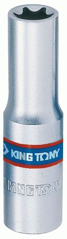Головка торцевая TORX Е-стандарт 3/8", E6, L = 63 мм KING TONY 327506M