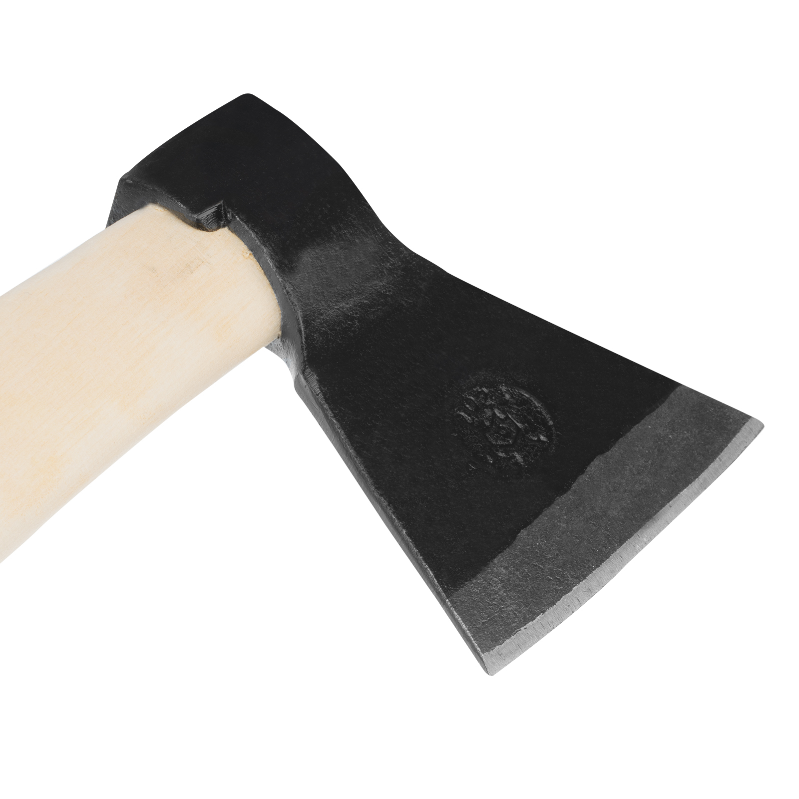 Топор кованый, в сборе, 840/1070 г, деревянное топорище, 400 мм, Б,