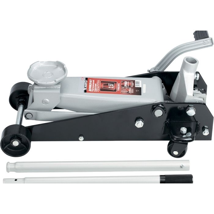 Домкрат гидравлический подкатной, 3.5 т, высота подъема 145-490 мм, с педалью Matrix