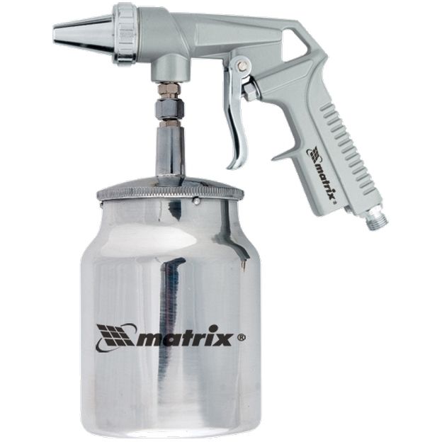 Пистолет пескоструйный с нижним бачком, пневматический Matrix