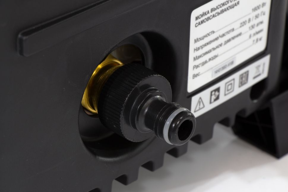 Моечная машина высокого давления SS W130,1600 Вт, 130 бар, 6 л/мин, самовсасывающая Denzel