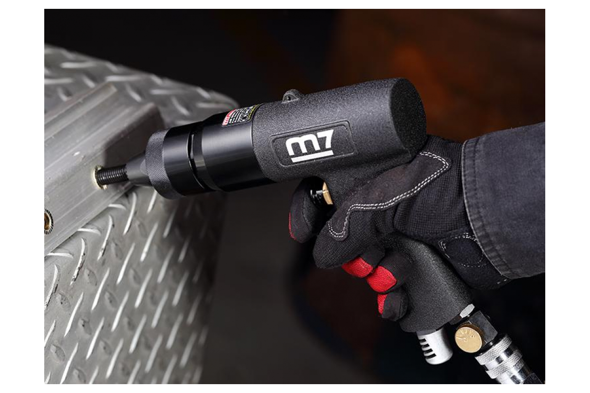 Пневматический заклепочник для резьбовых заклепок М3 - М5 MIGHTY SEVEN PB-1305