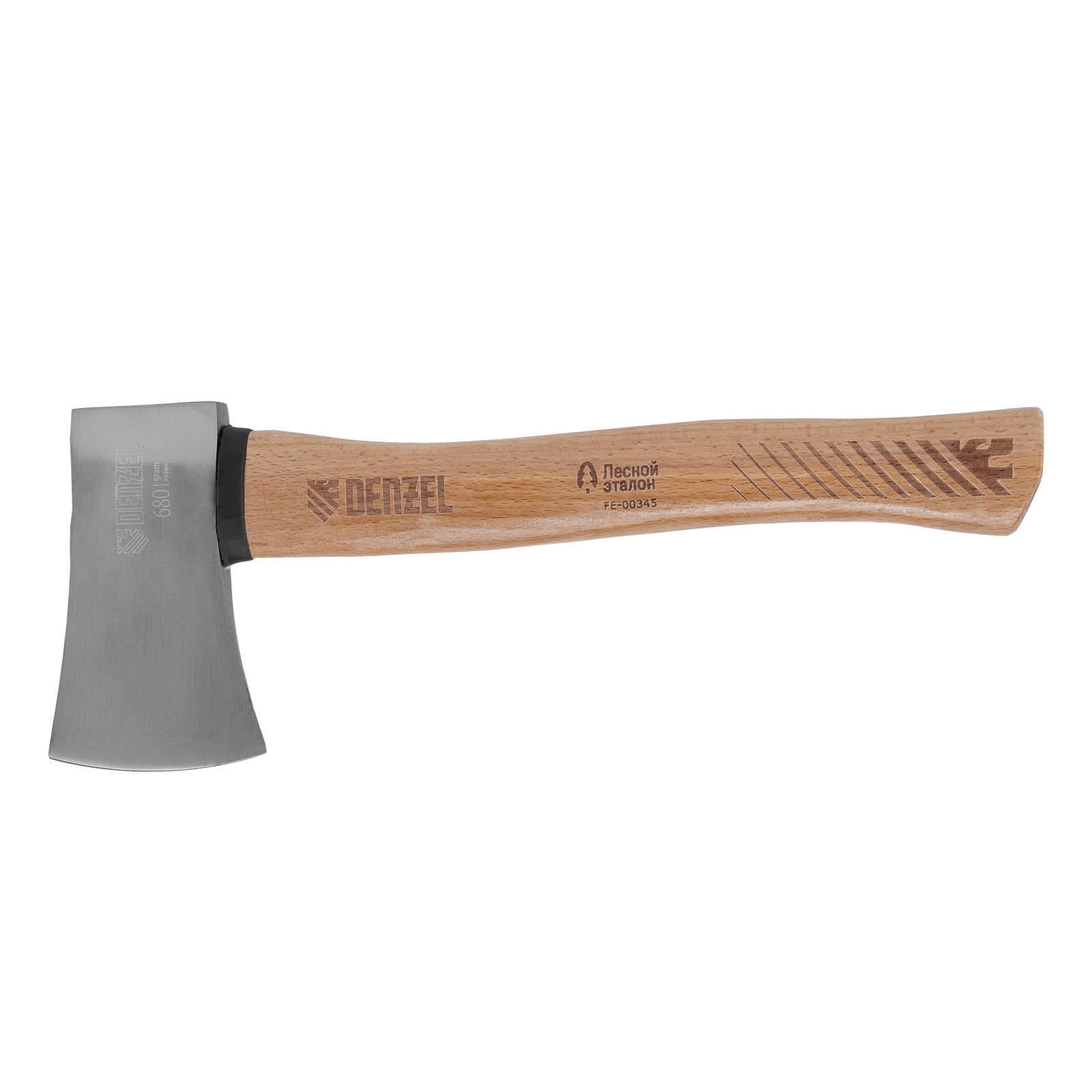 Топор кованый, 680 г, американский тип, буковая рукоятка, 360мм, EFP Denzel
