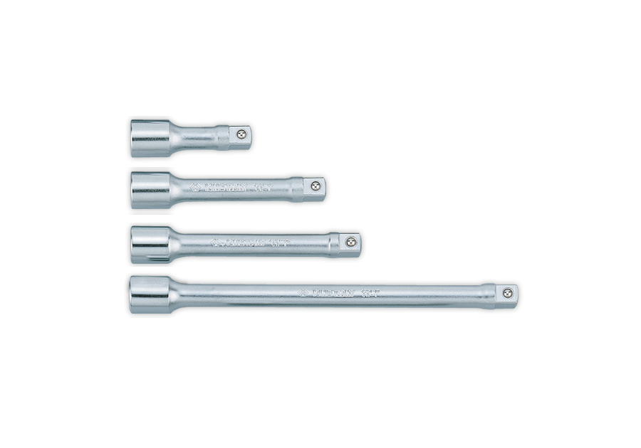 Набор удлинителей 1/2", 75, 125, 150, 250 мм, 4 предмета KING TONY 4104PR