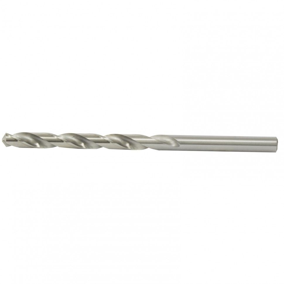 Сверло по металлу, 12 х 205 мм, полированное, удл, HSS, 5 шт, цилиндрический хвостовик Matrix