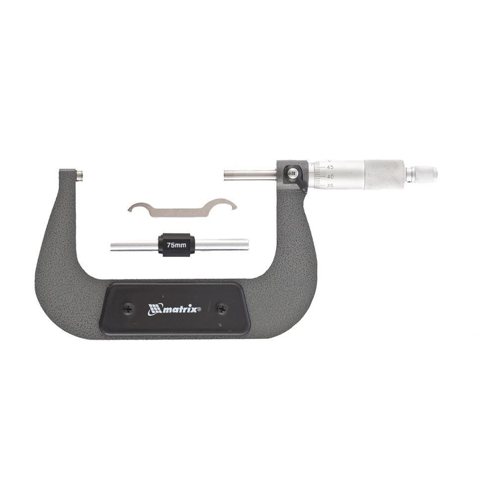 Микрометр механический,75-100 мм Matrix