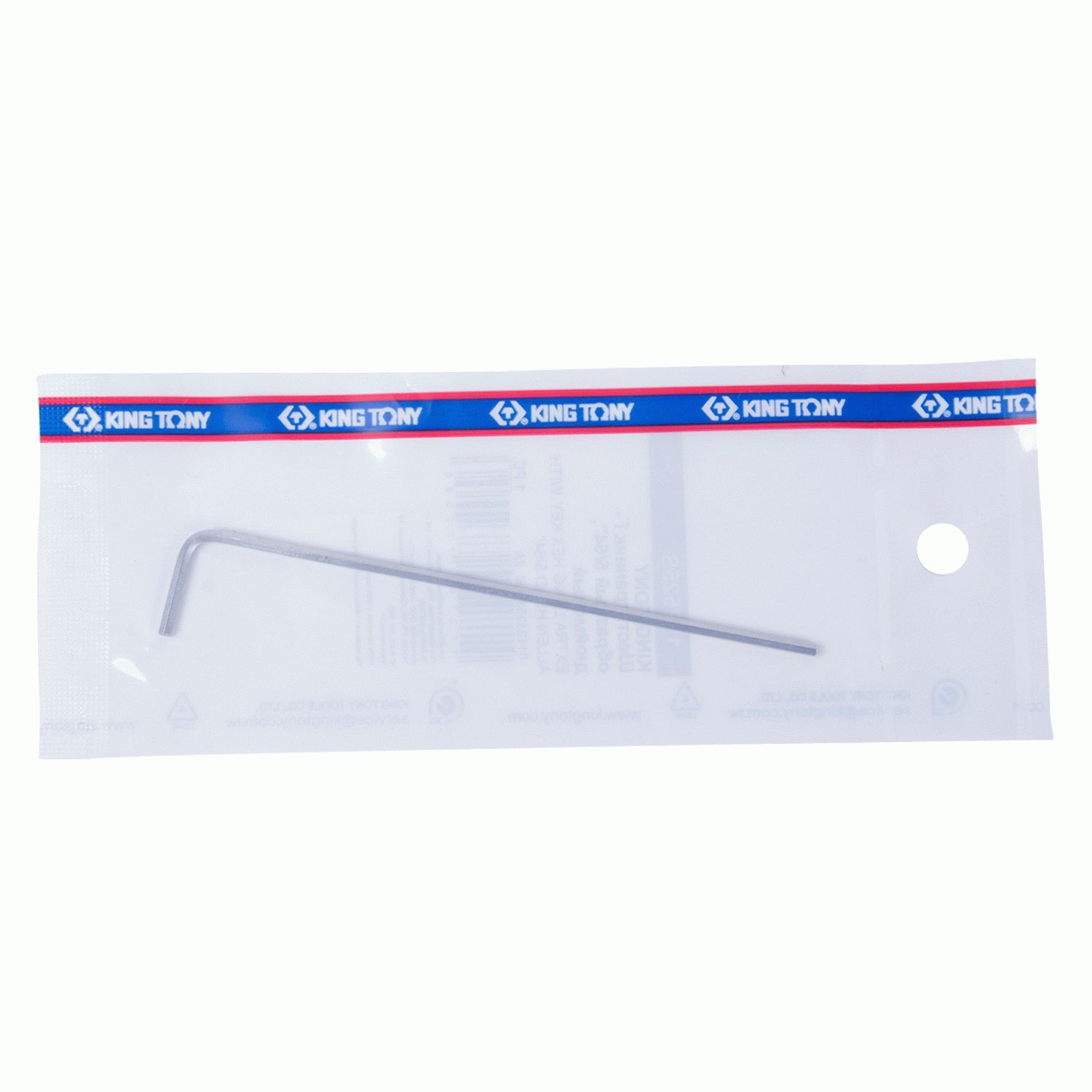 Шестигранник Г-образный 5/64", дюймовый, 18,0 х 102,0 мм KING TONY 112525S