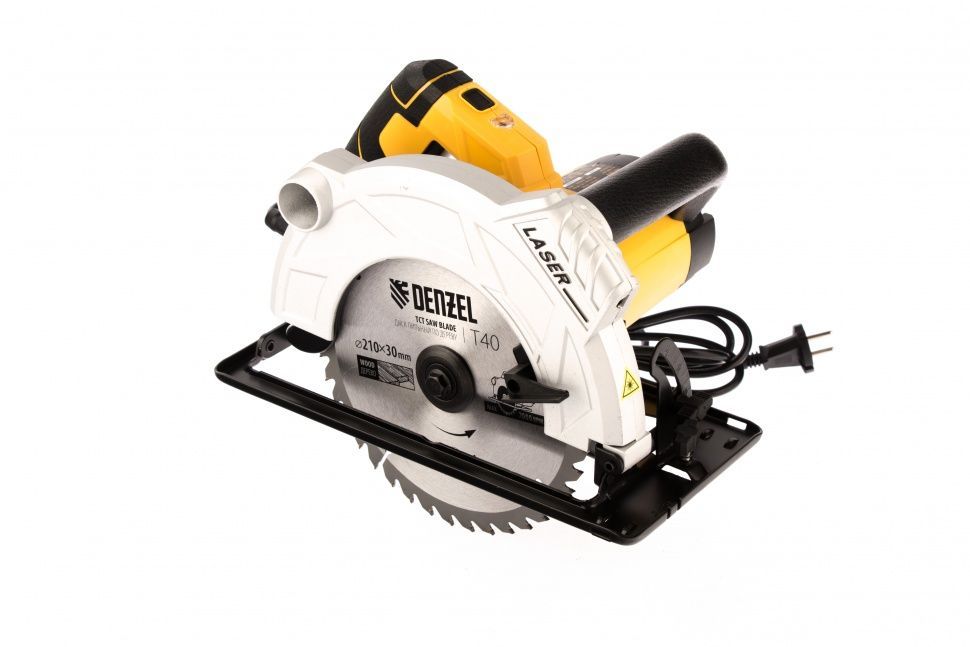 Пила циркулярная CS-210, 1800 Вт, 210 мм Denzel