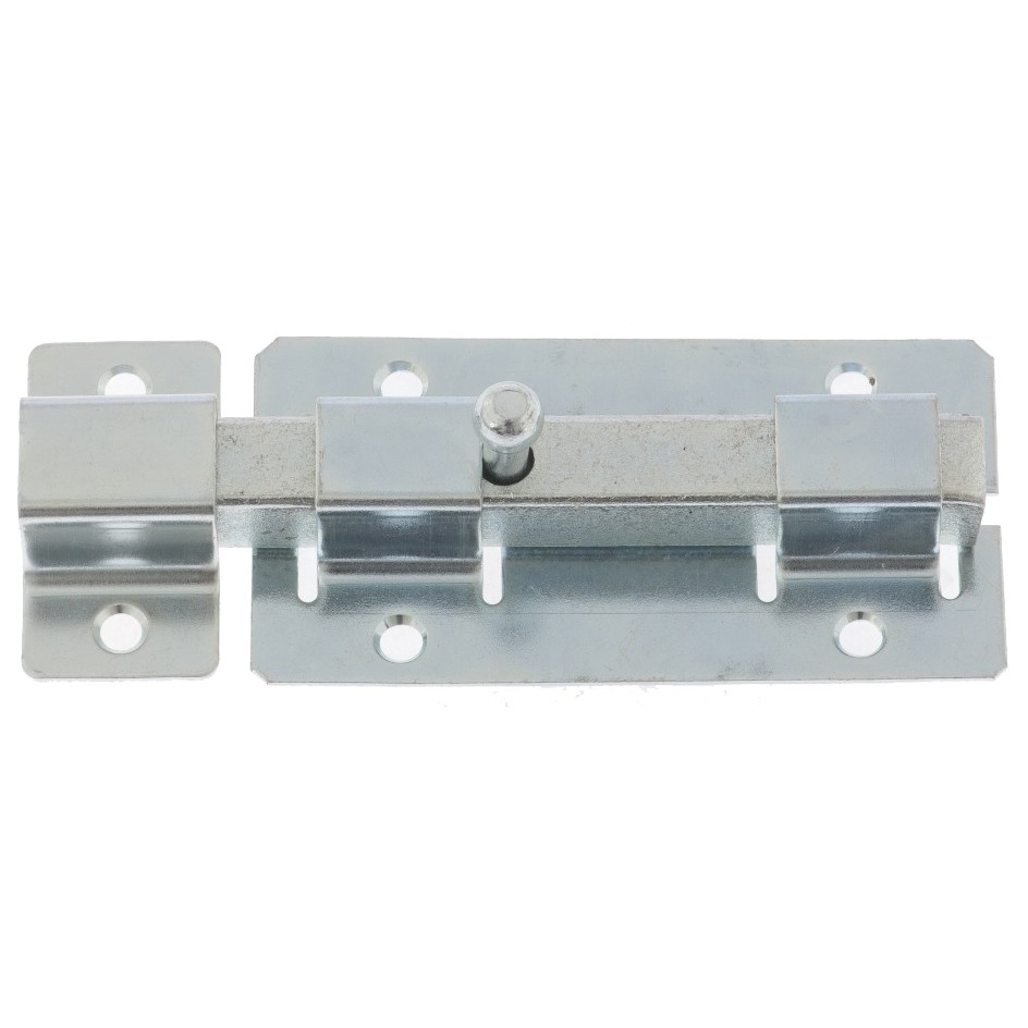 Задвижка дверная ЗД-06, цинк, (Металлист)