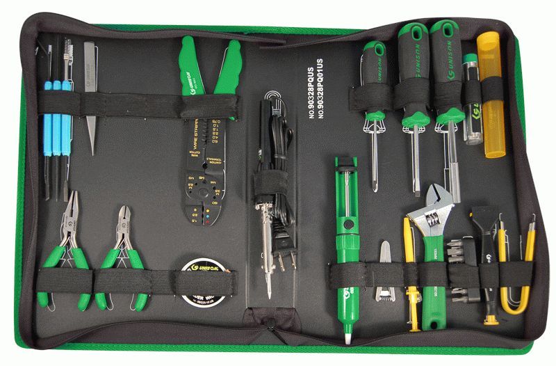 Набор инструментов электронщика, 28 предметов UNISON 90328PQ01US