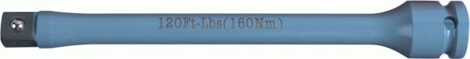 Удлинитель торсионный 1/2", 195 мм, с ограничителем крутящего момента 160 Нм KING TONY 4269-08-G0