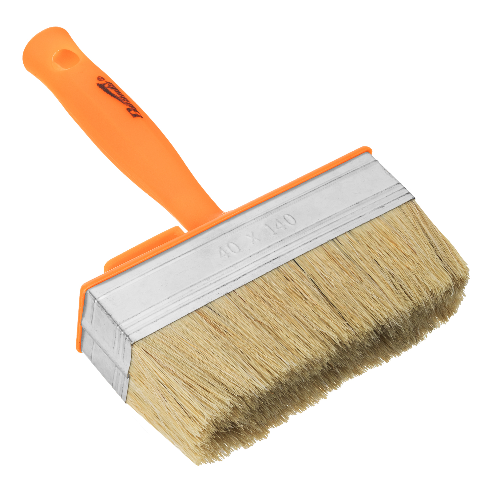 Кисть-ракля, 40х140 мм, натуральная щетина, пластмассовый корпус, пластмассовая ручка Sparta