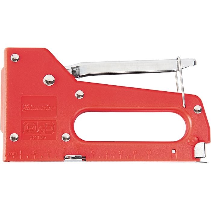 Степлер мебельный пластиковый, тип скобы 53, 4-8 мм Matrix