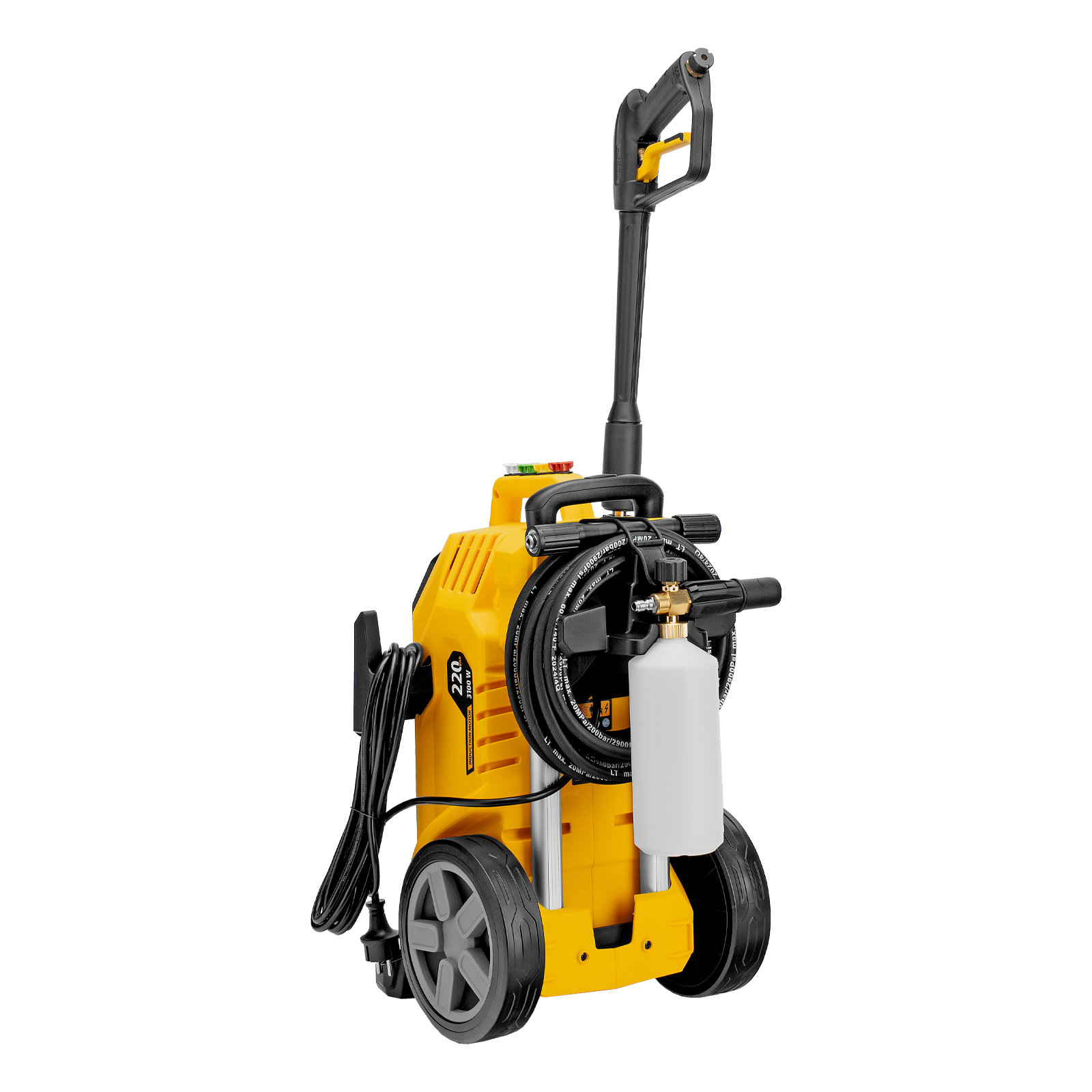 Моечная машина высокого давления K 90 Power, 3100 Вт, 220 бар, 600 л/ч, асинх. двиг.// Denzel