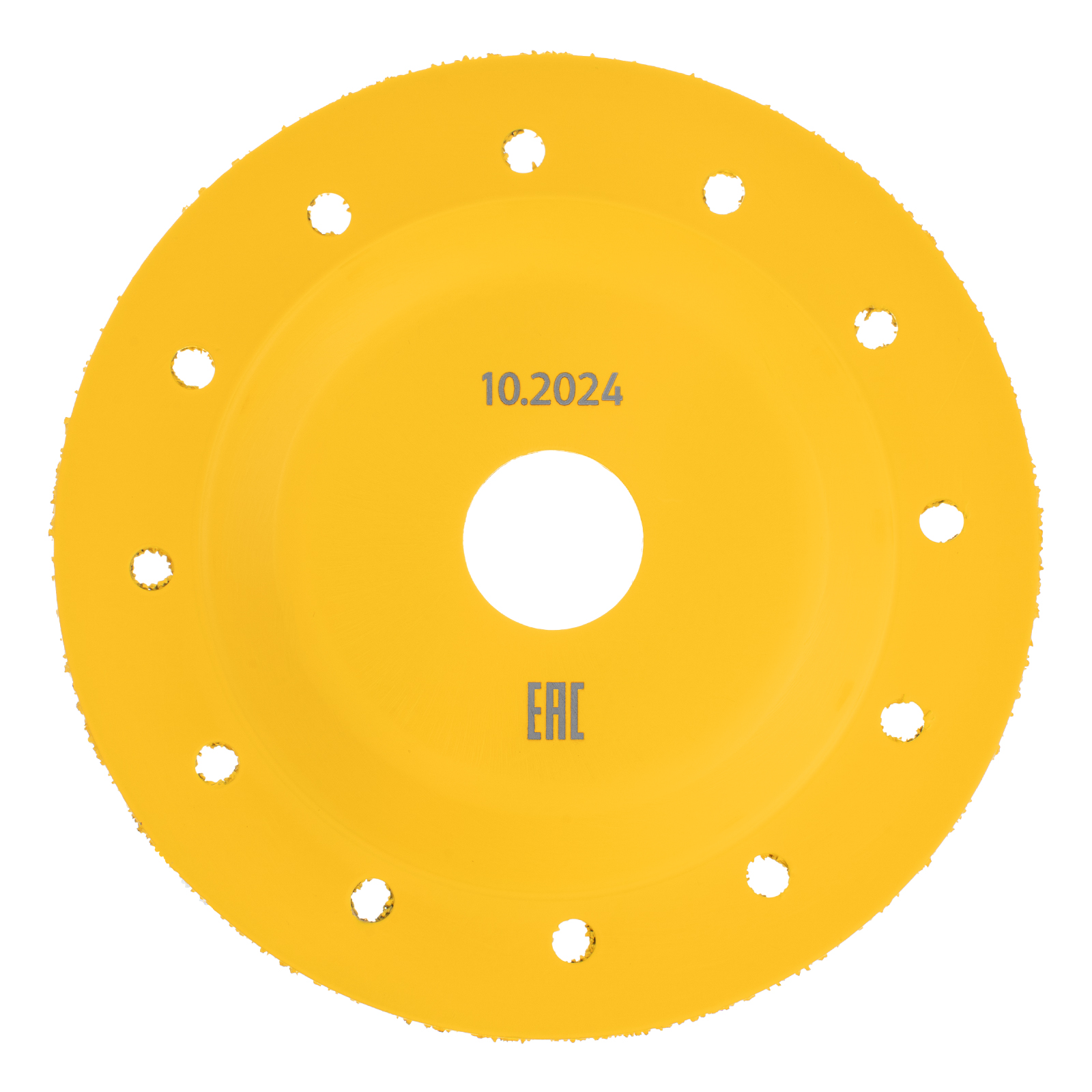 Чашка твёрдосплавная зачистная,125 мм, Плоская, мелкое зерно #32// Denzel