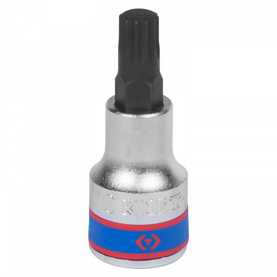 Насадка (бита) торцевая 1/2", Spline, M10, L = 60 мм KING TONY 402610