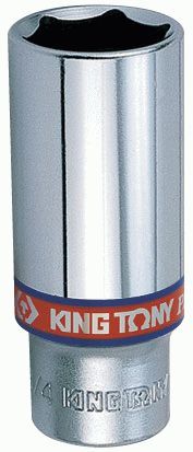 Головка торцевая глубокая шестигранная 3/8", 7/16", дюймовая KING TONY 323514S
