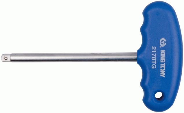 Вороток 1/4", 154 мм, Т-образный KING TONY 2178TG