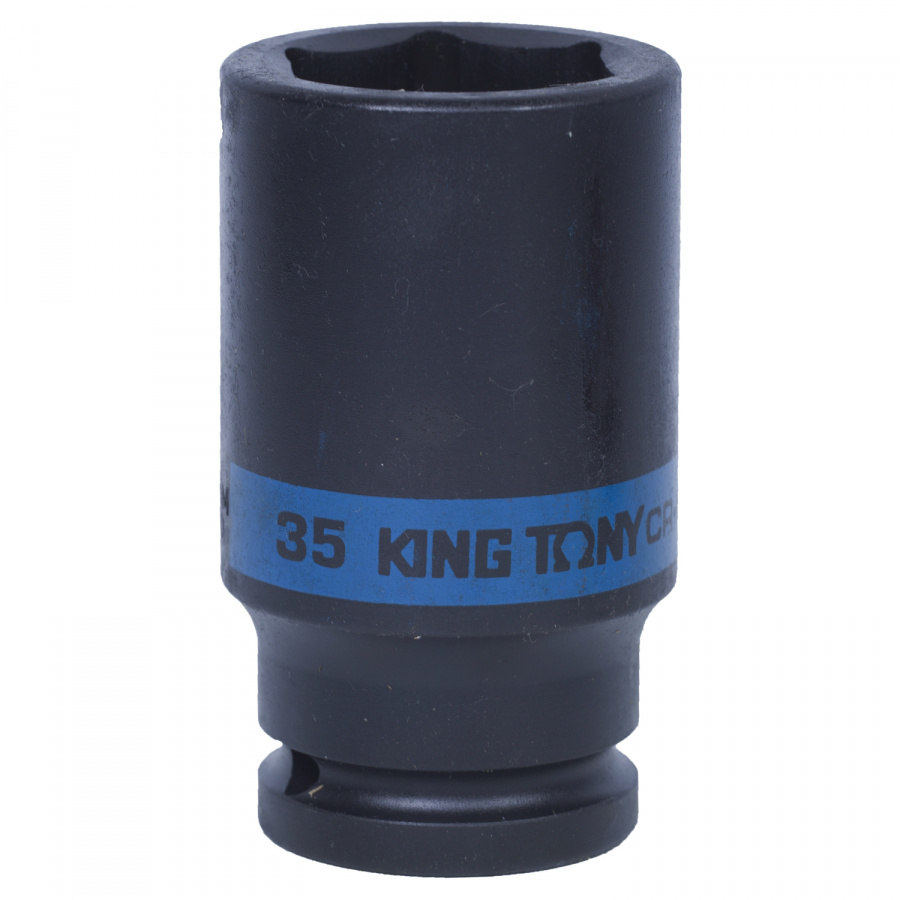 Головка торцевая ударная глубокая шестигранная 3/4", 35 мм KING TONY 643535M