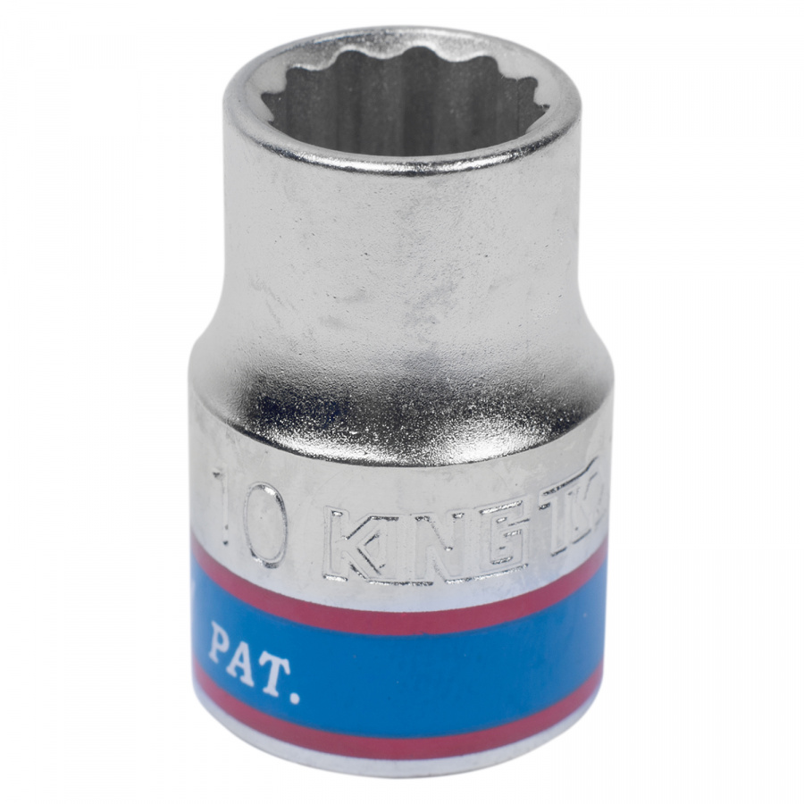 Головка торцевая стандартная двенадцатигранная 3/8", 10 мм KING TONY 333010M