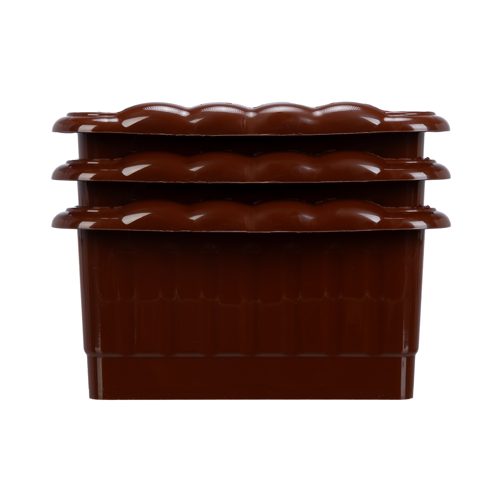 Поддон для рассады 470х166х82 мм, пластиковый, 3 шт, под 12 горшочков 250 мл. Palisad