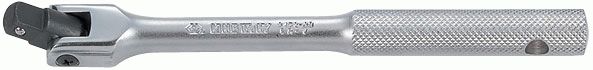 Вороток 3/8", 250 мм, с шарниром KING TONY 3452-10F