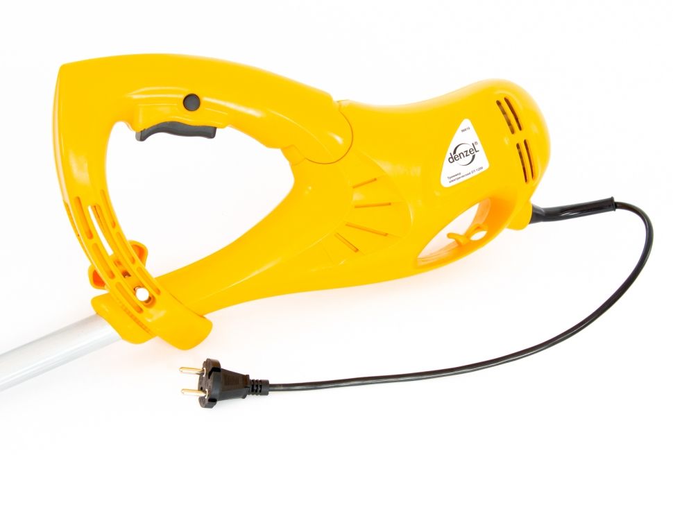 Электрический триммер-кусторез 1200 Вт, 380 мм, катушка + диск Denzel