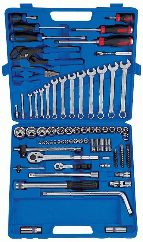 Набор инструментов универсальный, 97 предметов KING TONY 7597MR