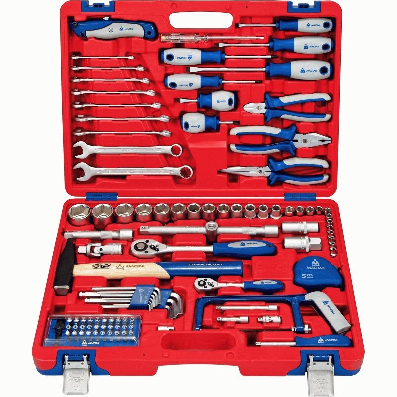 Набор инструментов универсальный, 102 предмета МАСТАК 01-102C
