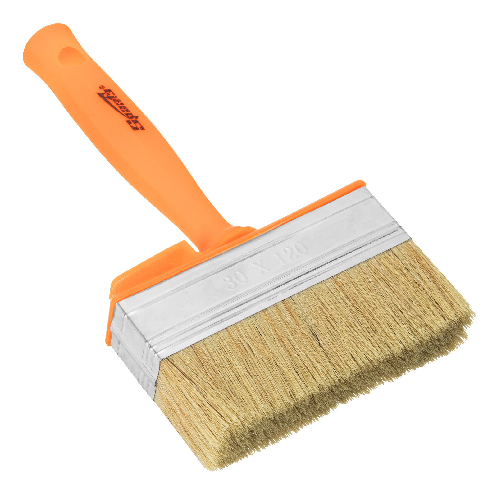 Кисть-ракля, 30х120 мм, натуральная щетина, пластмассовый корпус, пластмассовая ручка Sparta