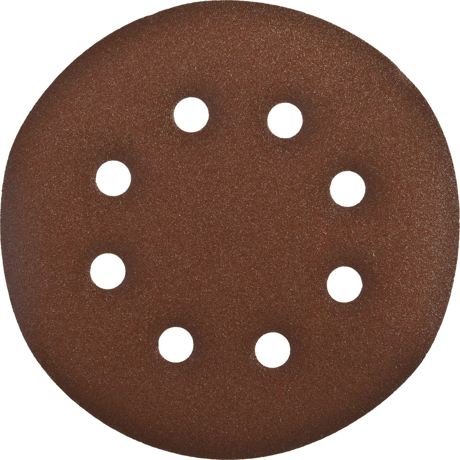 Круг шлифовальный ЗУБР "СТАНДАРТ" из абразивной бумаги на велкро основе, 6 отв., Р180, 150мм, 5шт