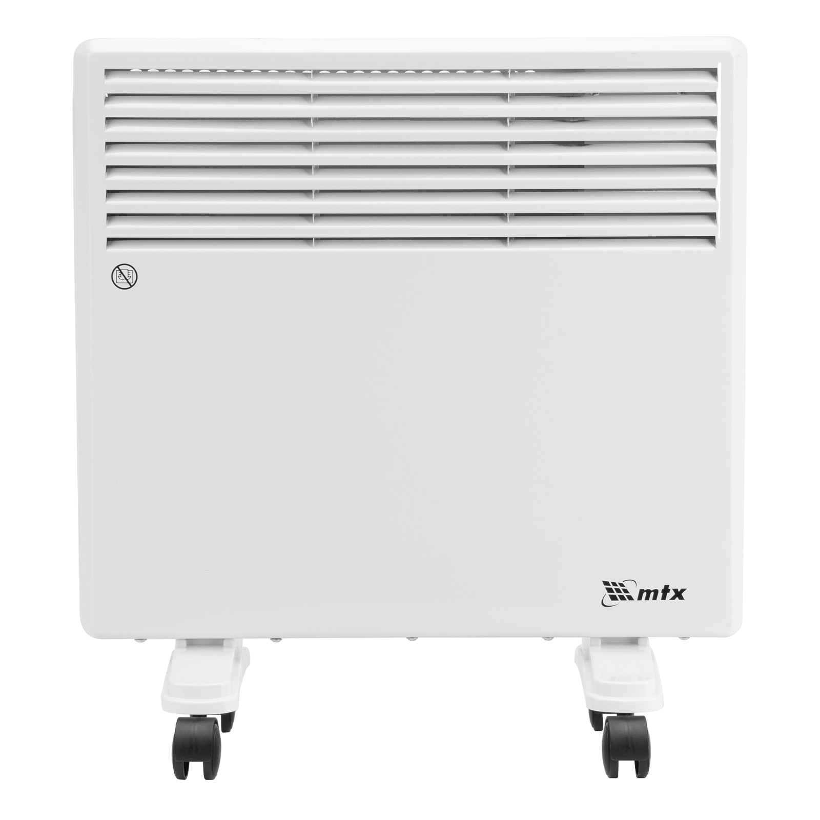 Конвектор электрический CH-1000, 1000 Вт, X-образный нагреватель, термостат, колеса  MTX