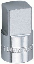 Насадка торцевая 1/2", 10 мм, четырехгранная KING TONY 401410M