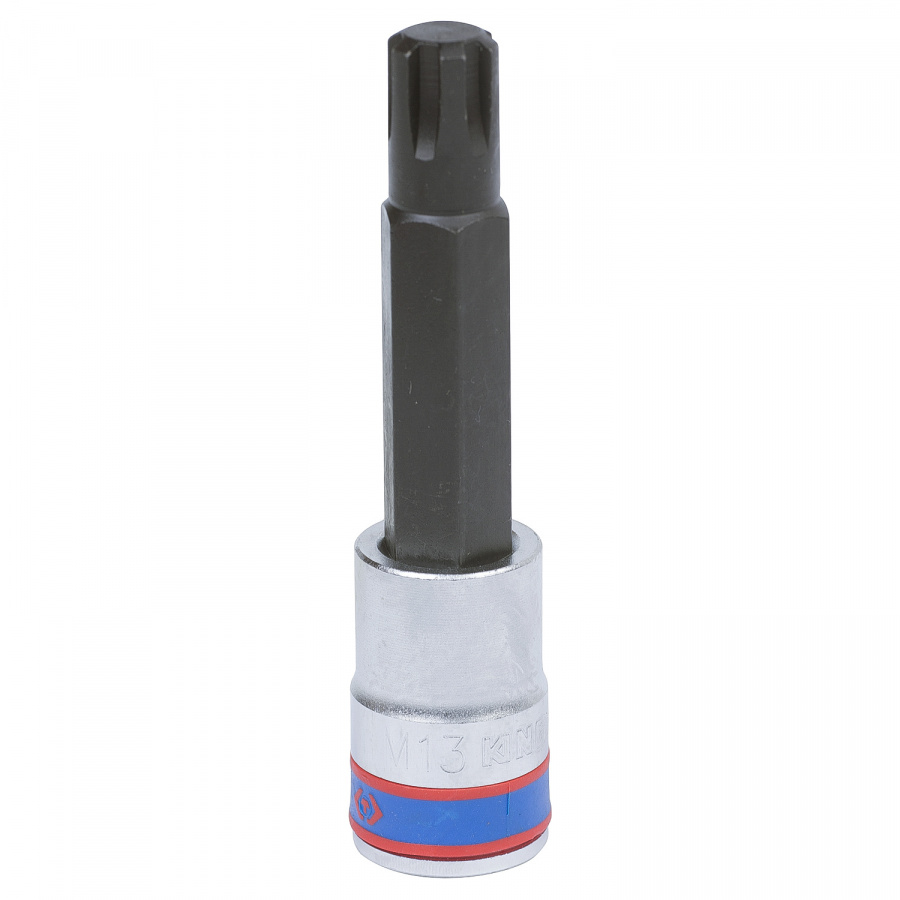Насадка (бита) торцевая 1/2", Ribe, M13, L = 100 мм KING TONY 404913