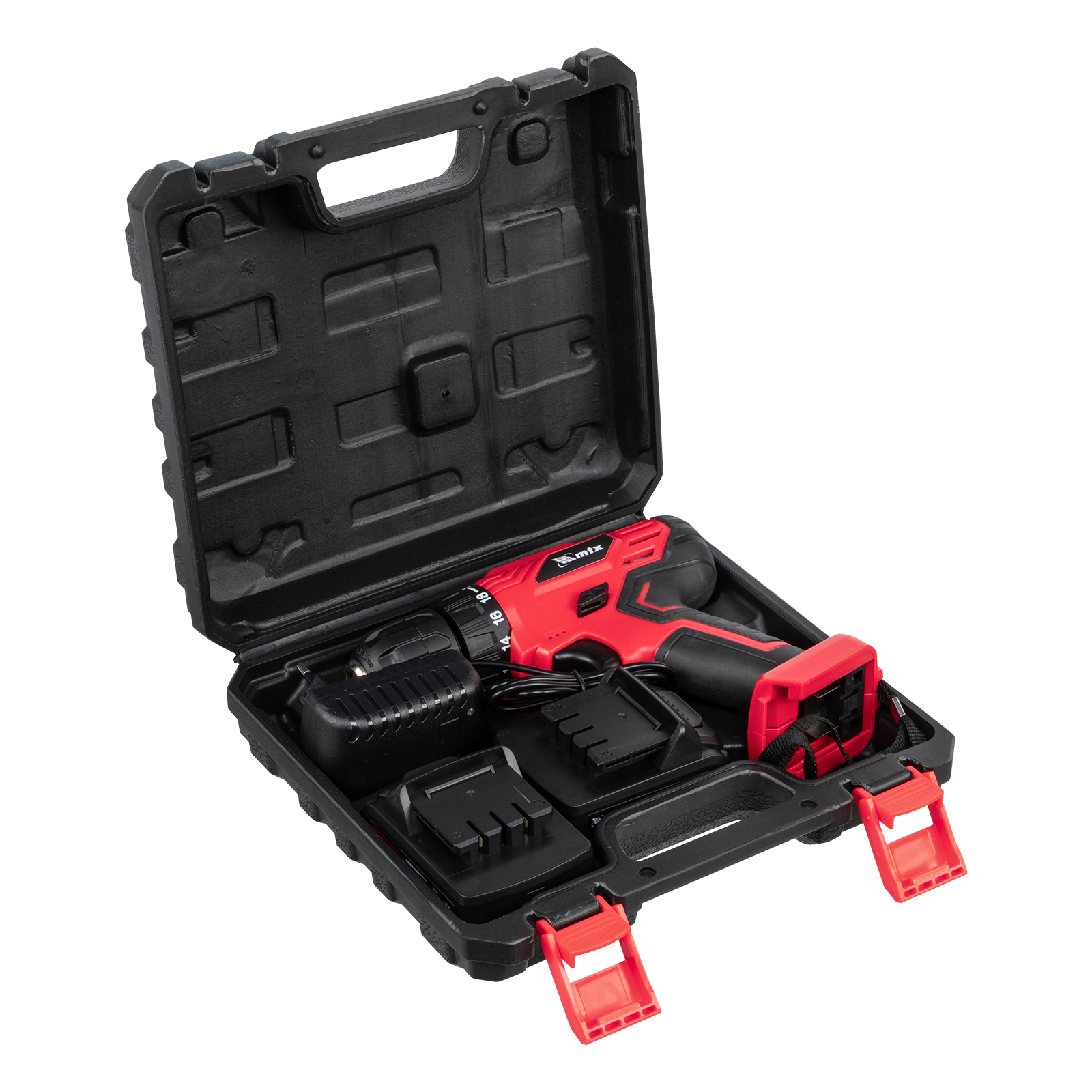 Дрель-шуруповерт аккумуляторная MCDL-12-02, Li-Ion, 12 В, 2 акк. MTX