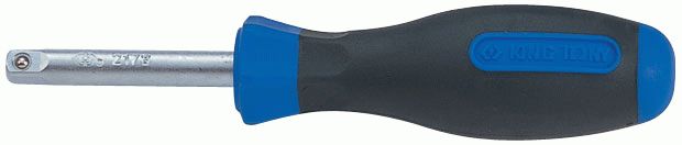 Отвертка вороток 1/4", 150 мм, двухкомпонентная ручка KING TONY 2178DF