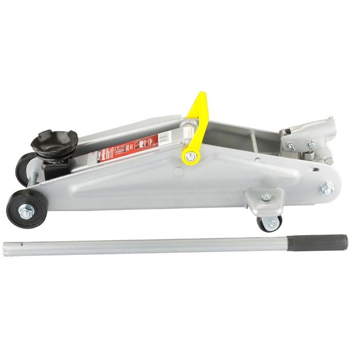 Домкрат гидравлический подкатной, 2 т, высота подъема 135-355 мм Matrix