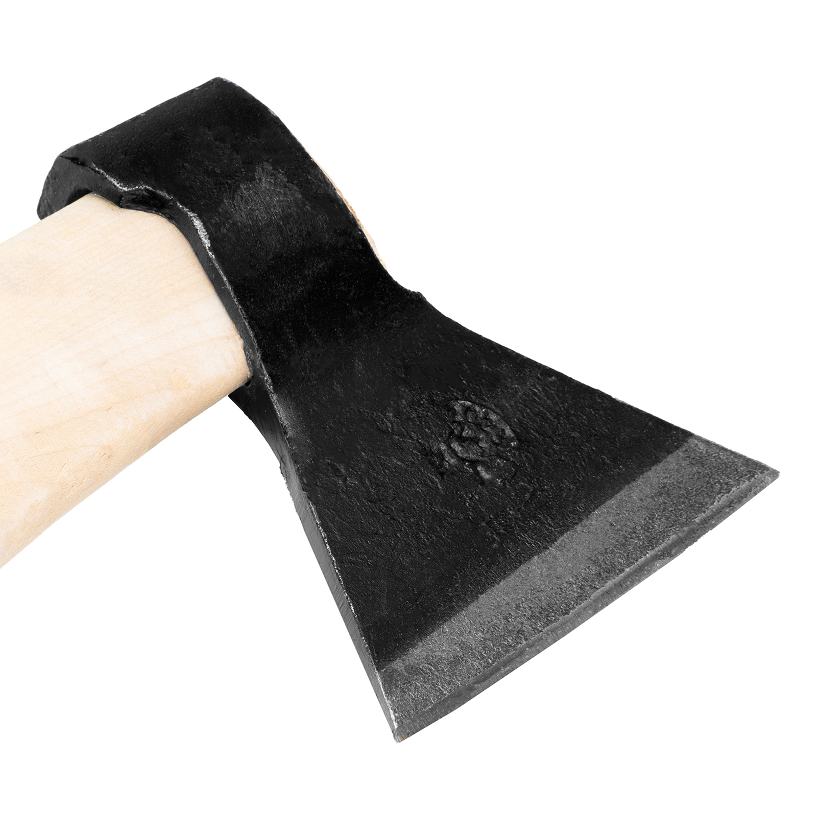 Топор кованый, в сборе, 1100/1500 г, деревянное топорище, 500 мм, Б,