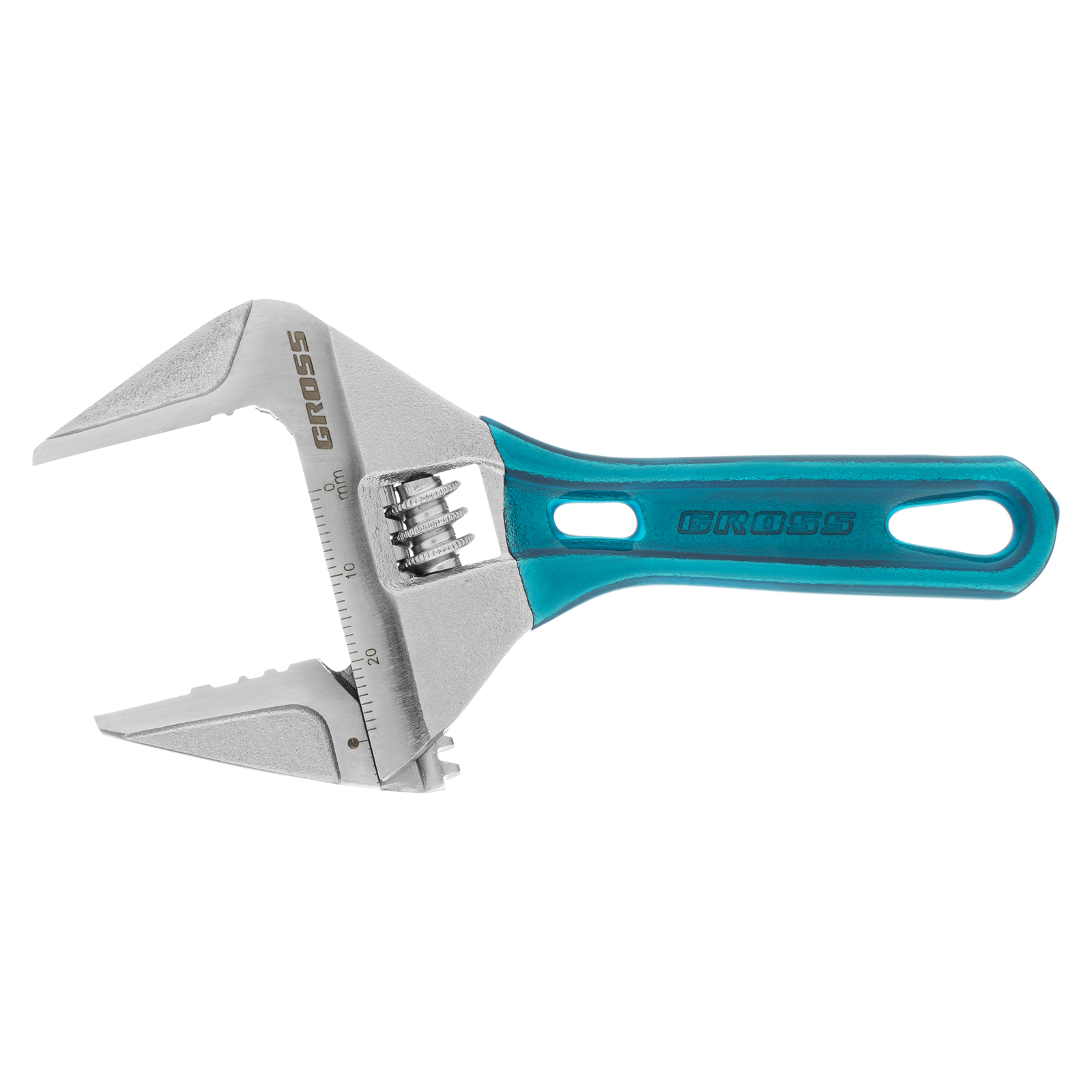 Ключ разводной, 120 мм, CrV, укороченная ручка Gross