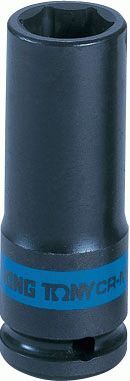 Головка торцевая ударная глубокая шестигранная 1/2", 11 мм KING TONY 443511M