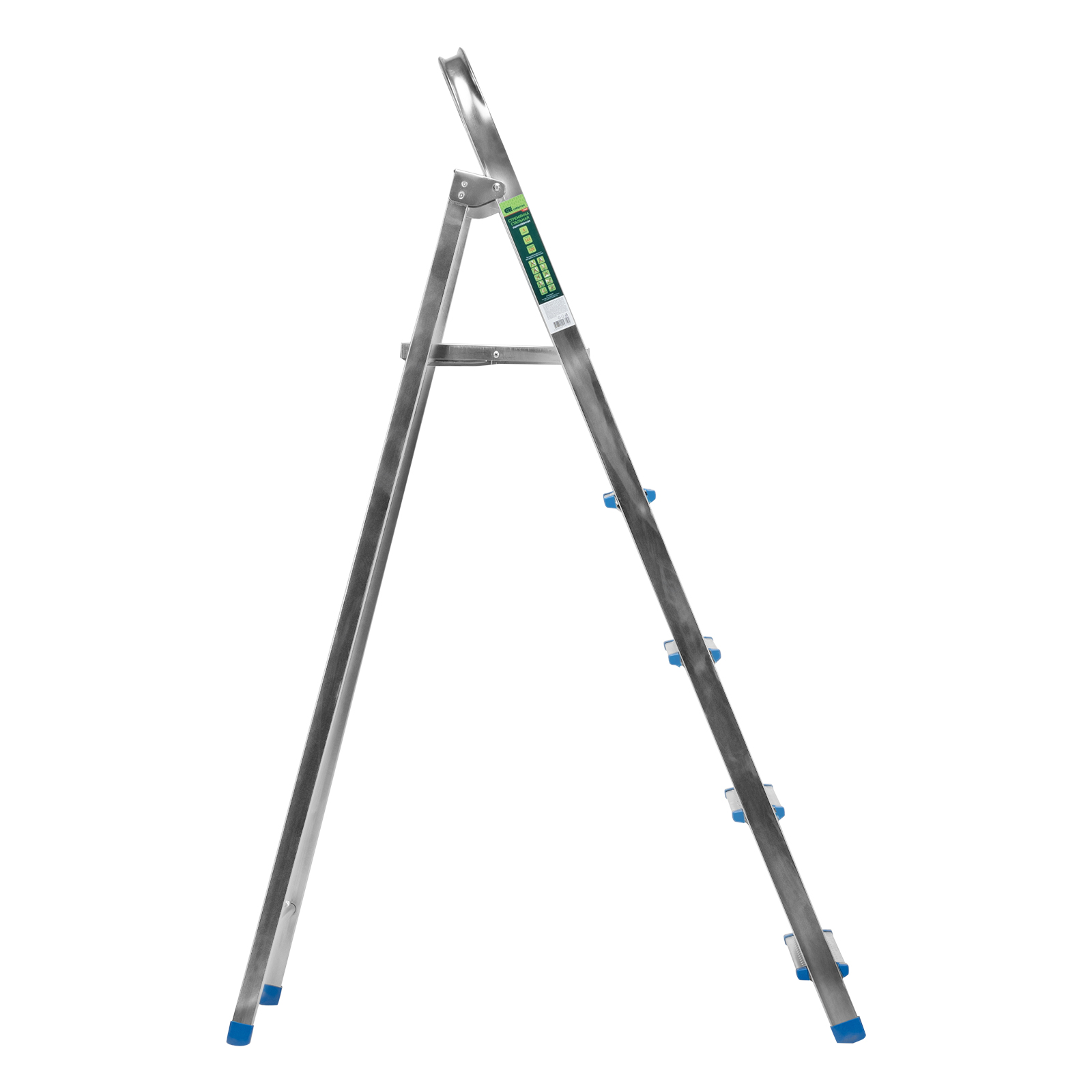 Стремянка, 5 ступеней, стальная, оцинкованная Сибртех