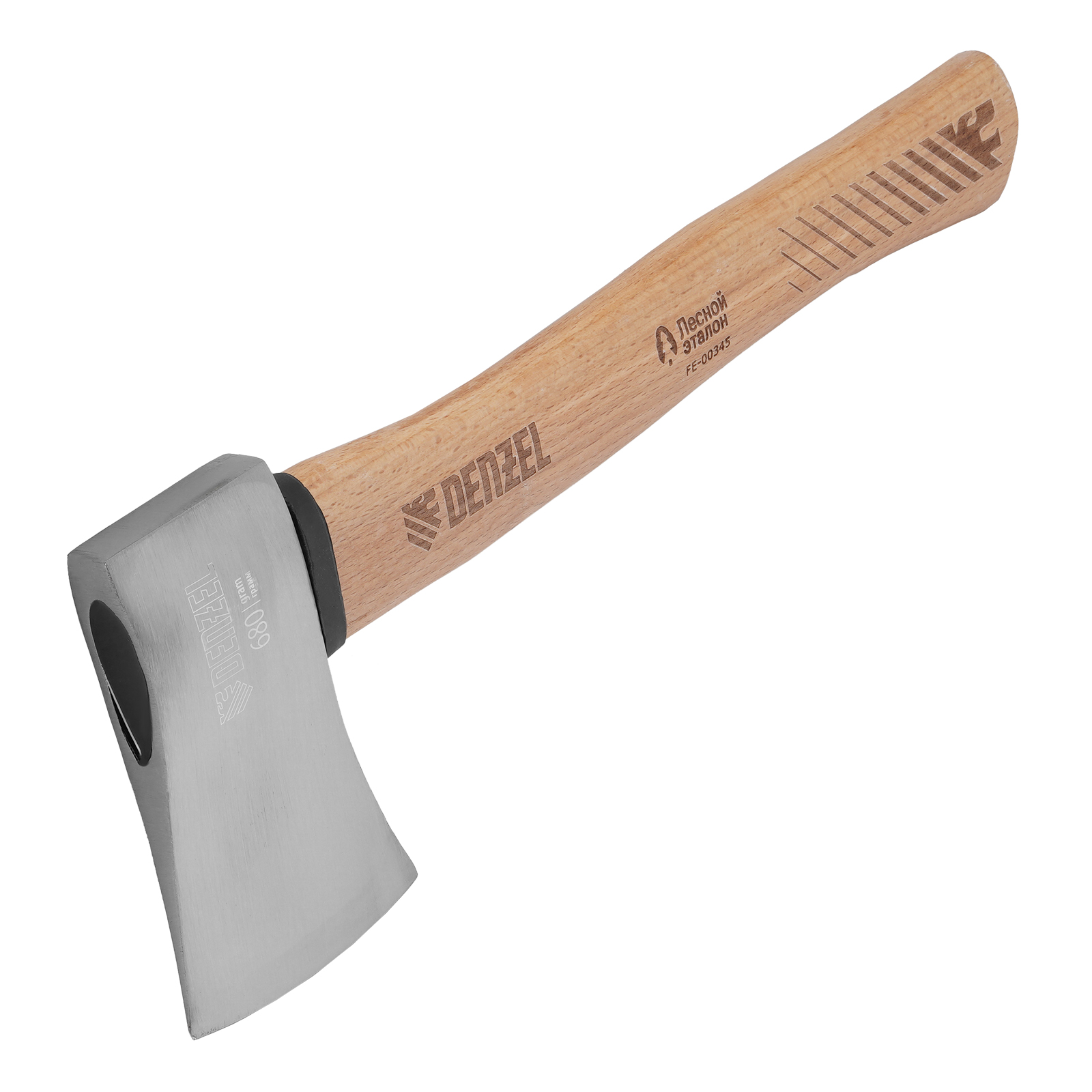 Топор кованый, 680 г, американский тип, буковая рукоятка, 360мм, EFP Denzel