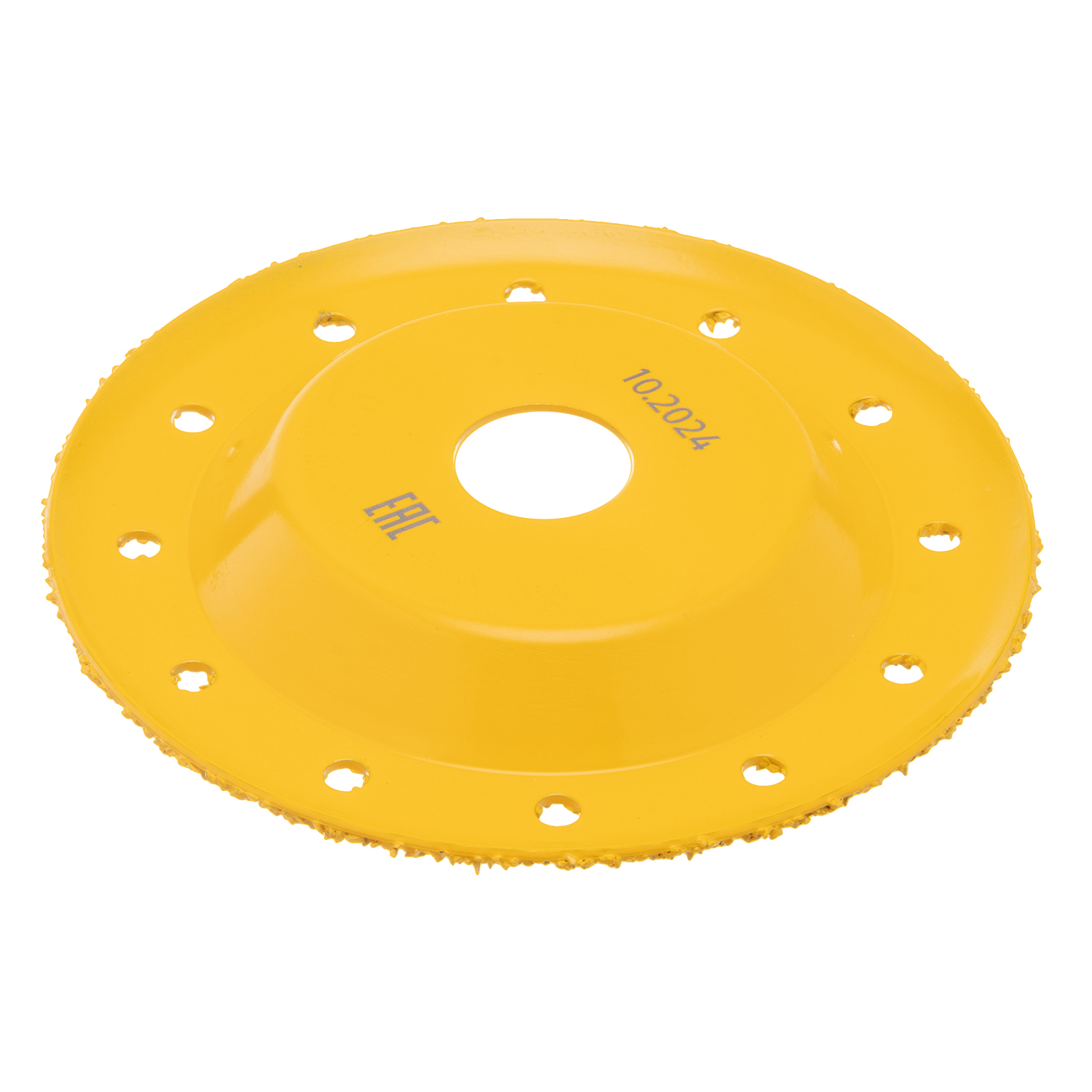 Чашка твёрдосплавная зачистная,125 мм, Наклонная, среднее зерно #16 Denzel