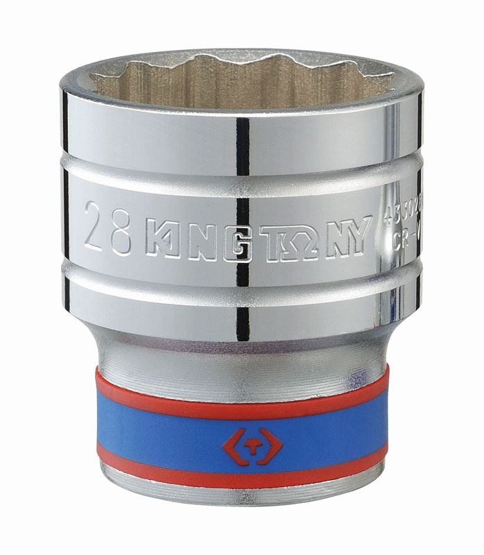 Головка торцевая стандартная двенадцатигранная 1/2", 17 мм KING TONY 433017M