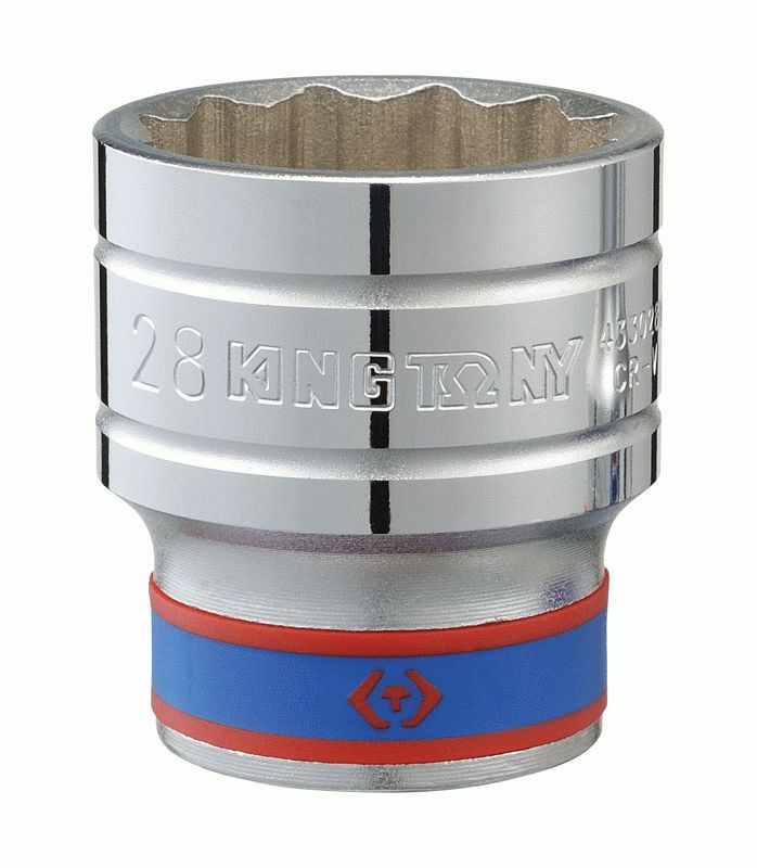 Головка торцевая стандартная двенадцатигранная 1/2", 13 мм KING TONY 433013M