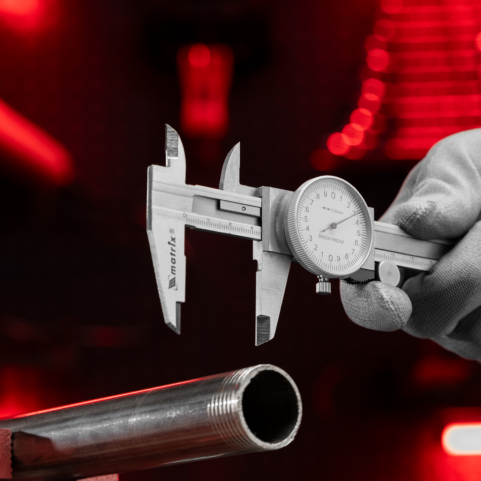 Штангенциркуль, 150 мм, стрелочный Matrix