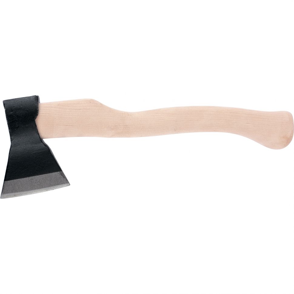 Топор кованый, в сборе, 680/900 г, деревянное топорище, 400 мм, Б,