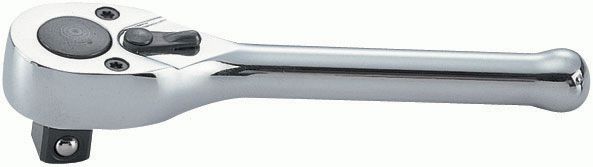 Трещотка 3/8", 110 мм, 72 зубца, флажковая KING TONY 3760-45