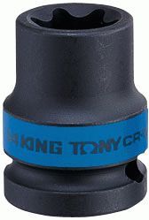 Головка торцевая ударная TORX Е-стандарт 1/2", E16, L = 38 мм KING TONY 457516M